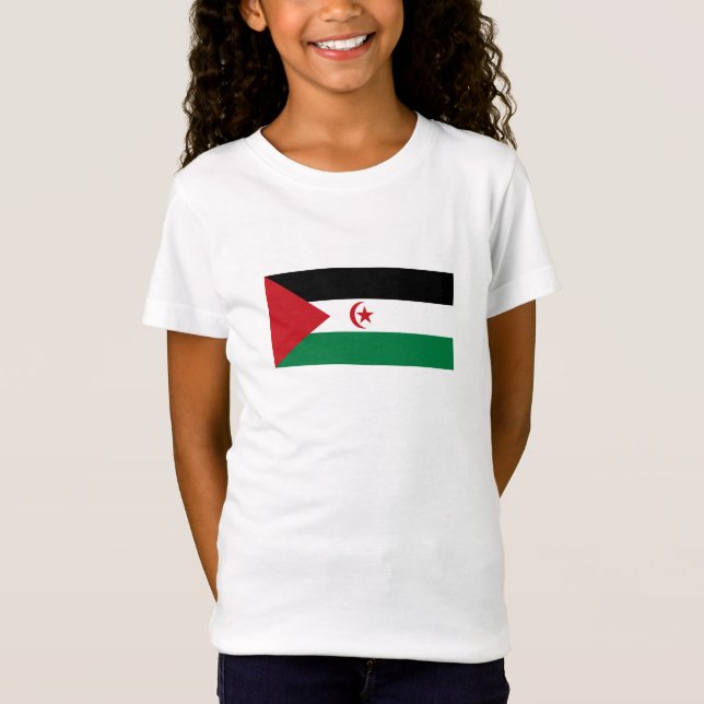Sahrawi Arab Democratic Republic Flag T-Shirt (Front)