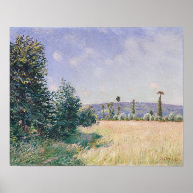Sahurs Meadows in Morning Sun Poster (Front)