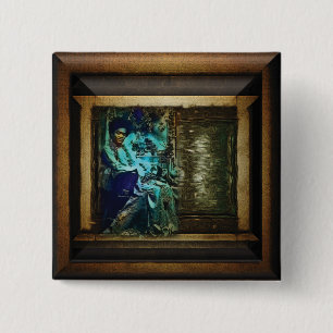 Sai Baba 15 Cm Square Badge