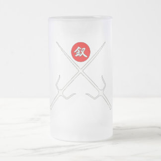 Sai Kobudo Glass Mug
