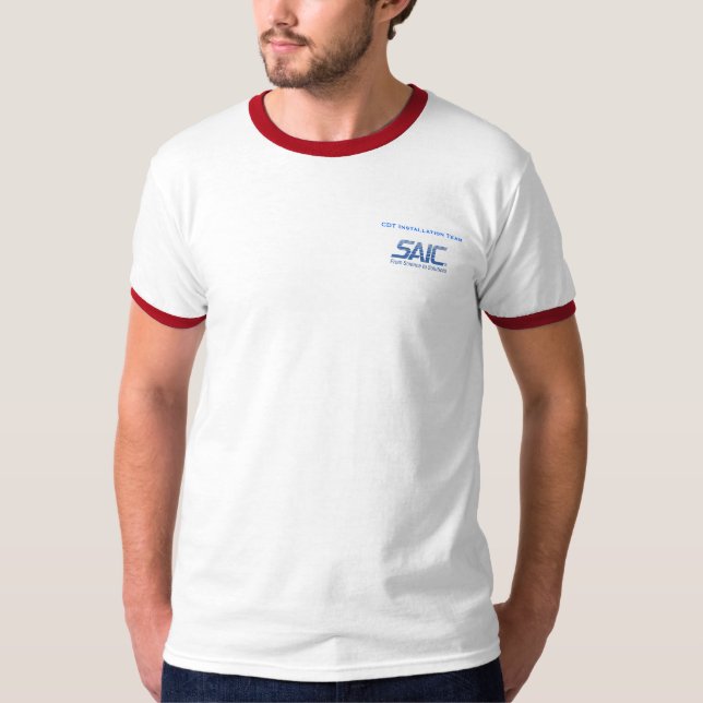 SAIC CDT Installation Team T-Shirt (Front)