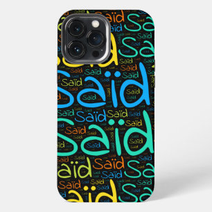 Said iPhone 13 Pro Max Case