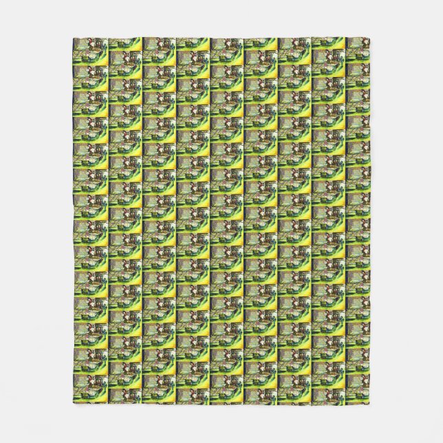 Said to Engage the Entire Idea Fleece Blanket (Front)