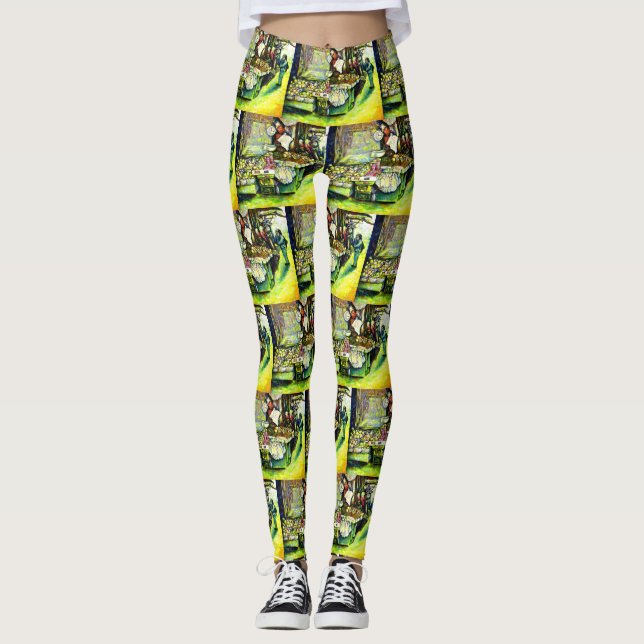Said to Engage the Entire Idea Leggings (Front)