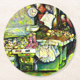 Said to Engage the Entire Idea Round Paper Coaster