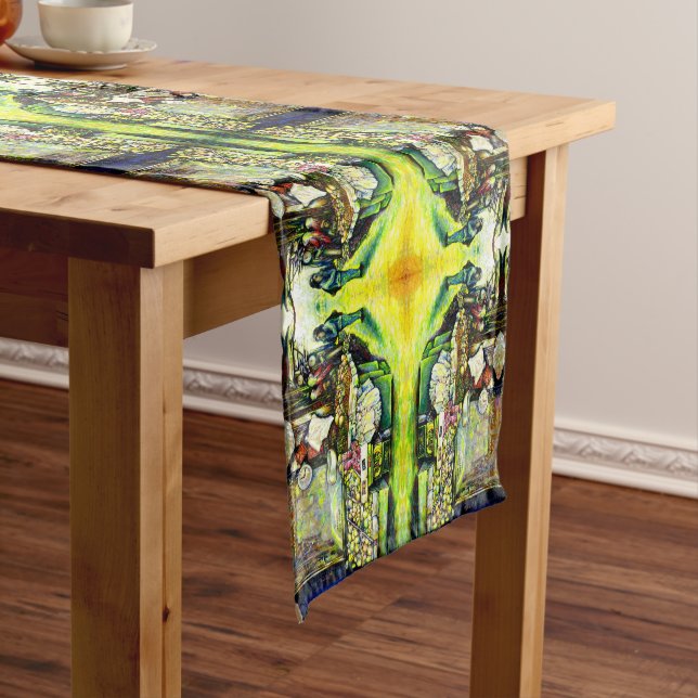 Said to Engage the Entire Idea Short Table Runner (In Situ)