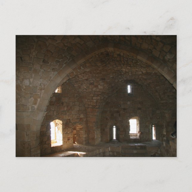 Saida Sea Castle 3 Postcard (Front)