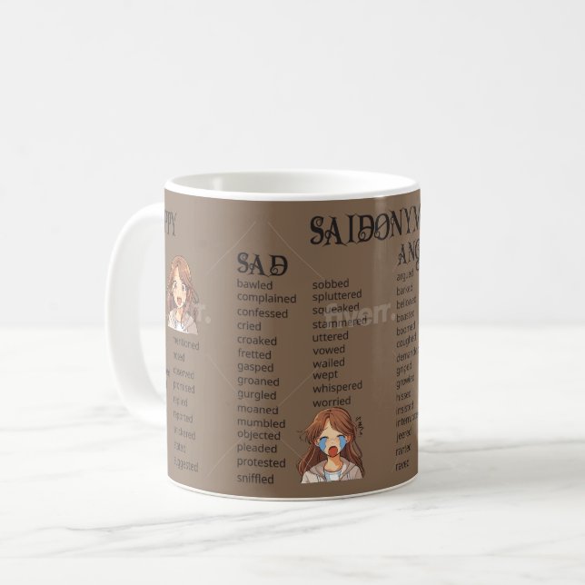 Saidonyms Coffee Mug (Front Left)