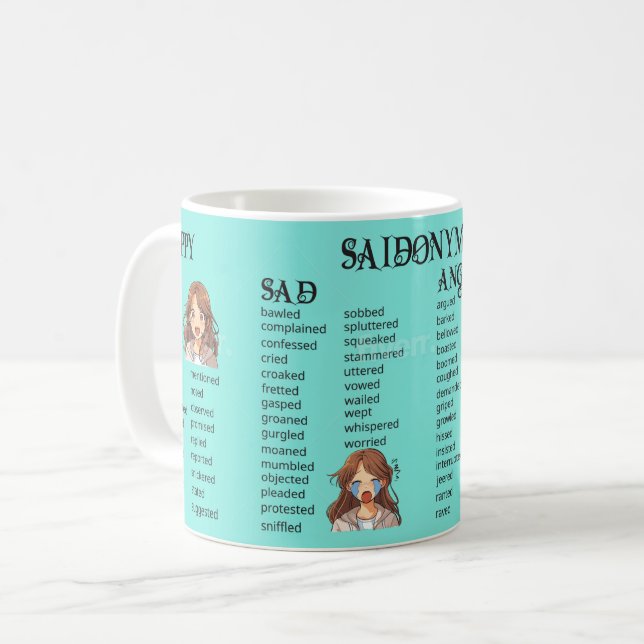 Saidonyms Coffee Mug (Front Left)