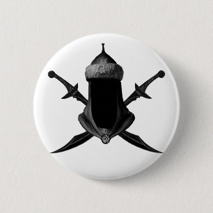 Saif Al Islam 6 Cm Round Badge