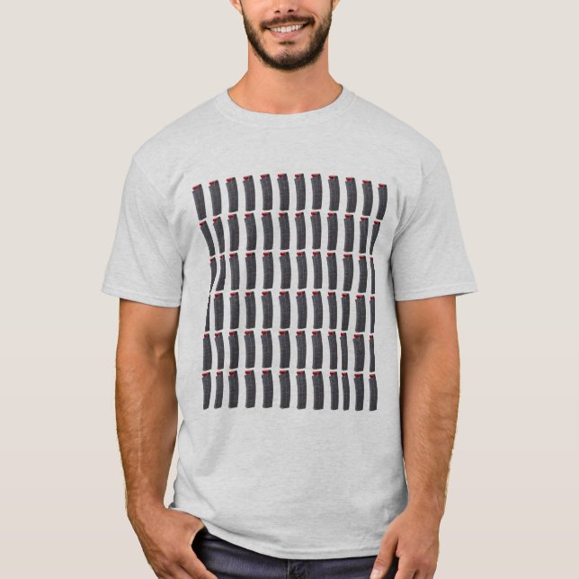 Saiga 12 - magazines T-Shirt (Front)