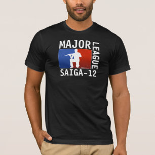Saiga 12 - Major League (Double Sided) T-Shirt