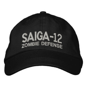 Saiga 12 - Zombie Defence Embroidered Hat