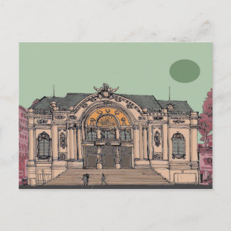 Saigon City Opera House Postcard
