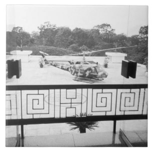 Saigon HCMC Vietnam, Huey Helicopter Tile