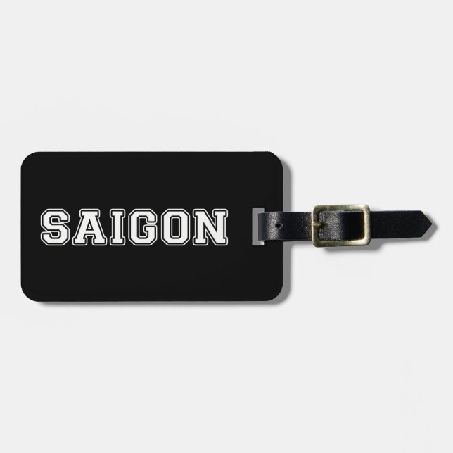 Saigon Luggage Tag (Front Horizontal)