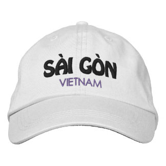 Saigon, Vietnam Embroidered Baseball Cap