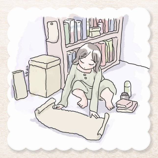 Saikuniji Paper Coaster (Front)