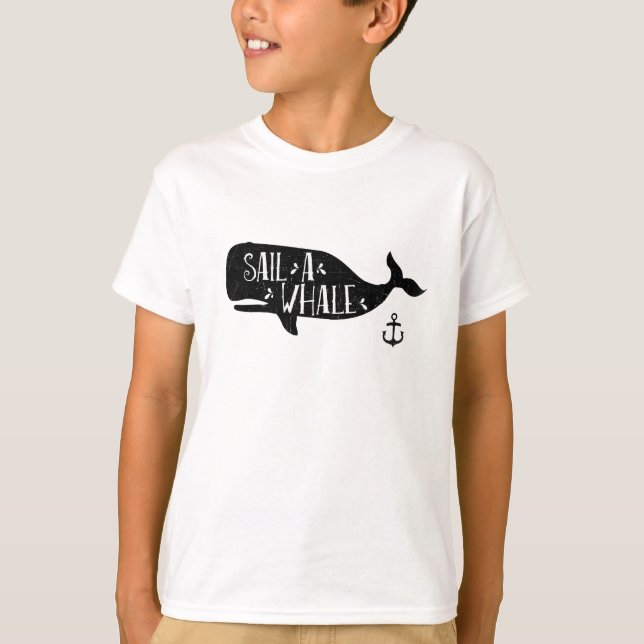 Sail a Whale T-Shirt (Front)