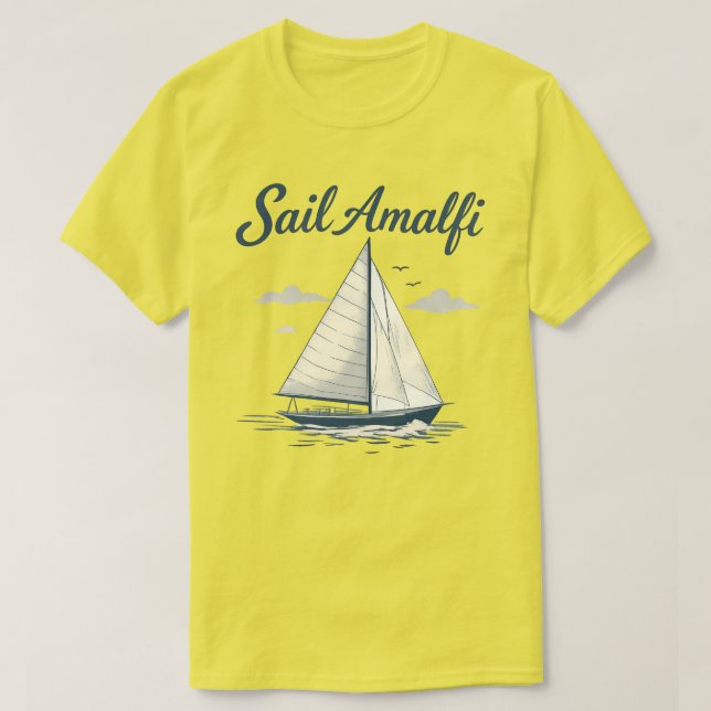 Sail Amalfi T-Shirt (Design Front)