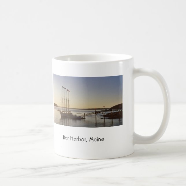 Sail at daybreak coffee mug (Right)