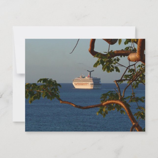 Sail Away at Sunset I Cruise Vacation (Front)