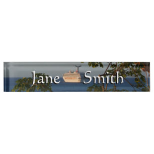 Sail Away at Sunset I Cruise Vacation Nameplate