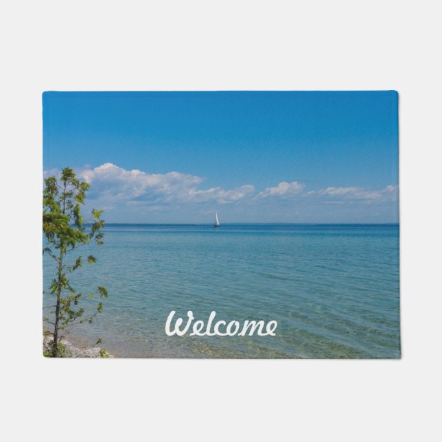 Sail Away Doormat (Front)