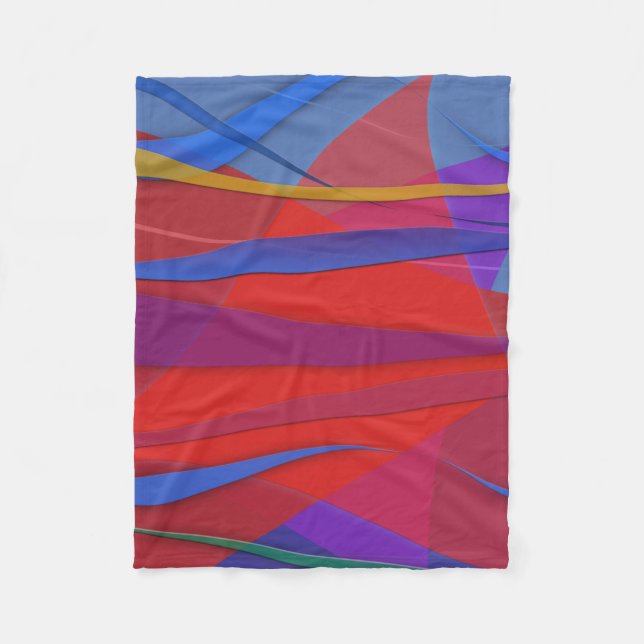 Sail Away Fleece Blanket (Front)