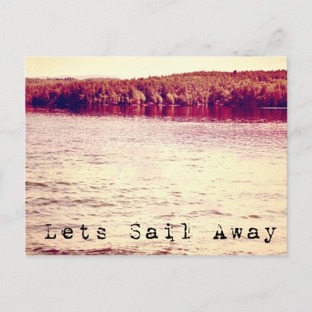 Sail Away Postcard (Front)