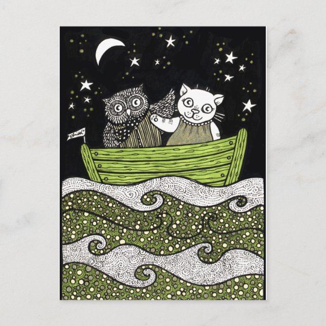 Sail Away Postcard (Front)