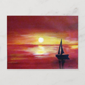 Sail Away Postcard
