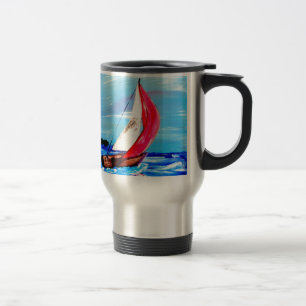 Sail Away, Sail Away ..... Travel Mug