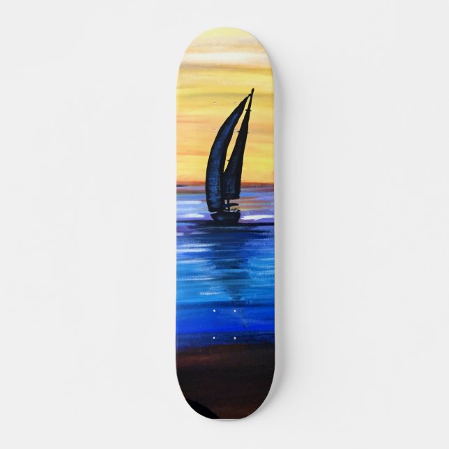 Sail Away Skateboard (Front)