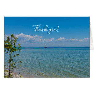 Sail Away Thank You Card