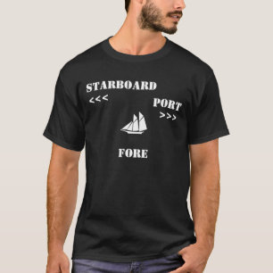 Sail Boat Directions T-Shirt