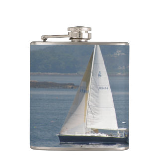 Sail Boat Hip Flask