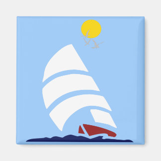 Sail Boat Magnet