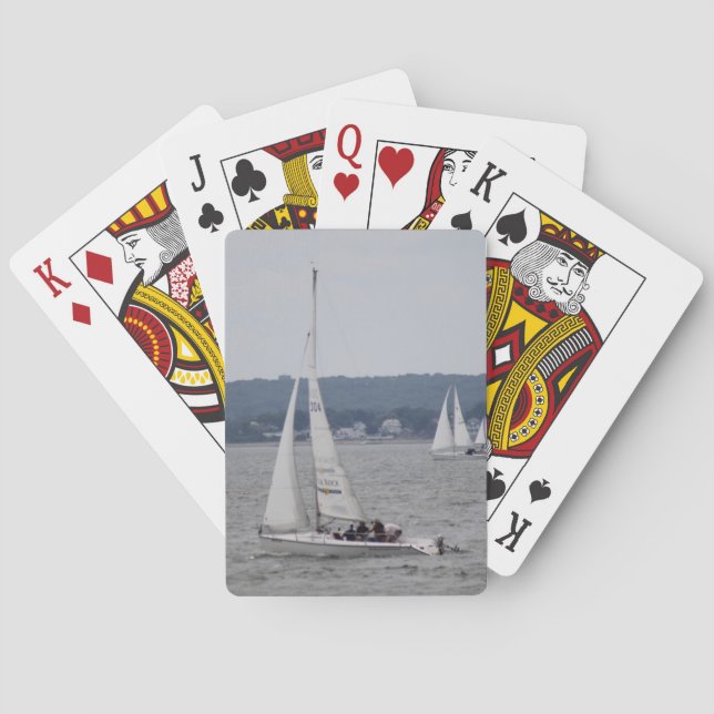 Sail Boat Playing Cards (Back)