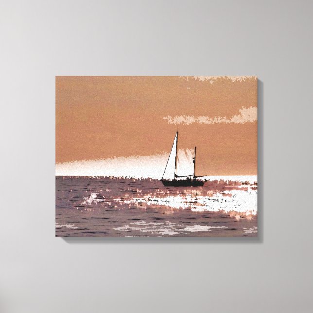 SAIL BOATS CANVAS PRINT (Front)