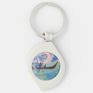 Sail by Moonlight Key Ring