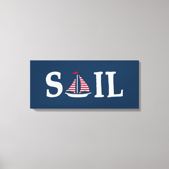 Sail Canvas Print (Front)