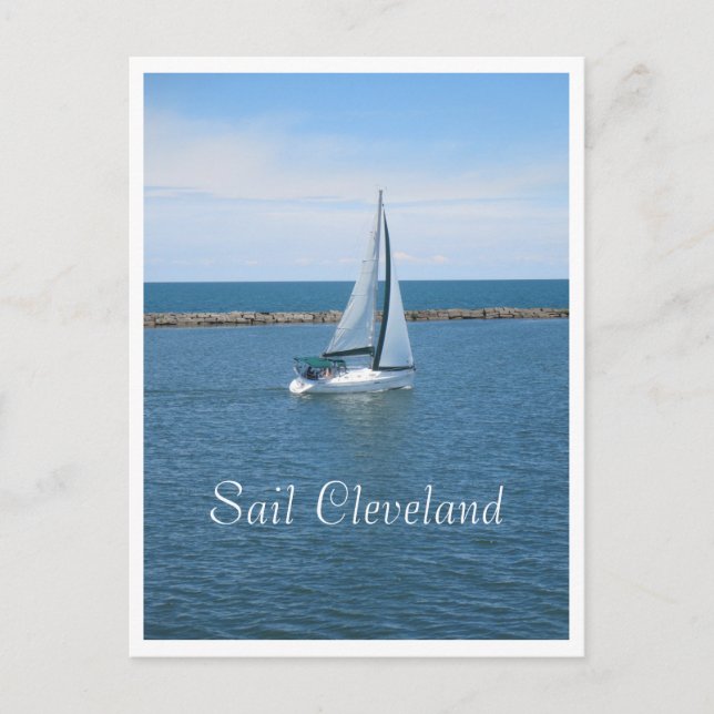Sail Cleveland Postcard (Front)