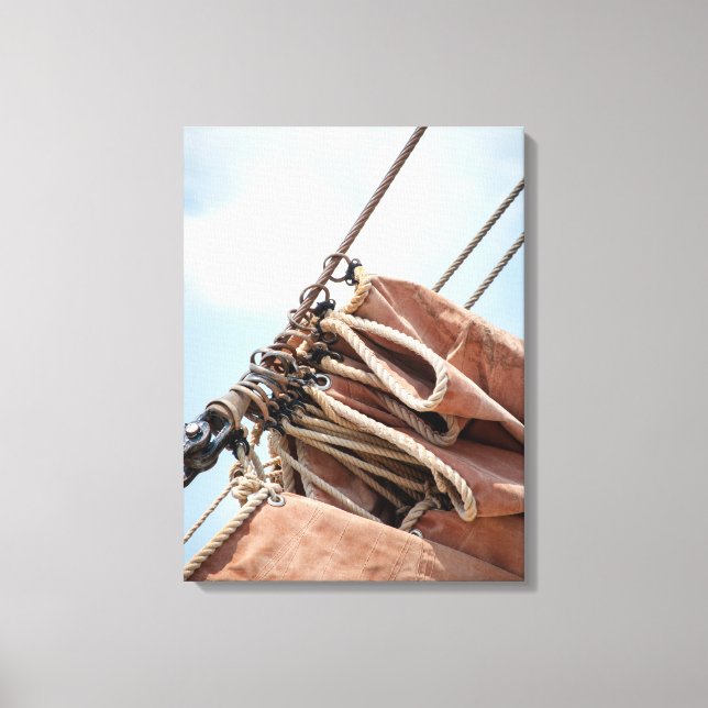 Sail Detail Canvas Print (Front)