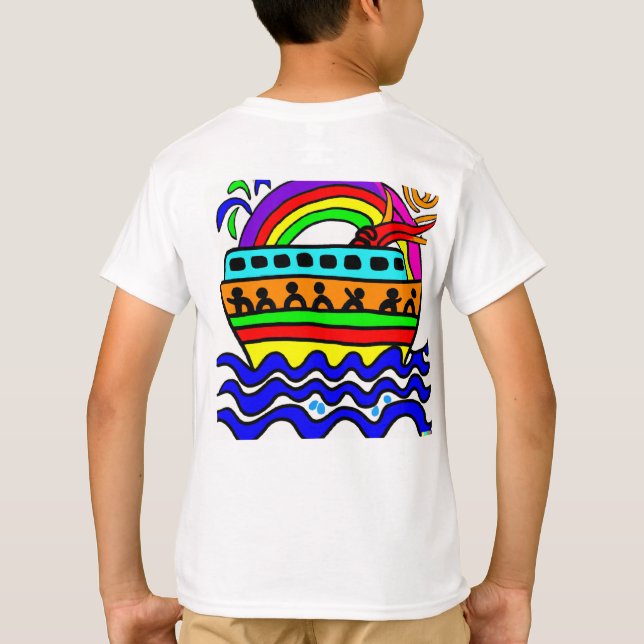 Sail into Artistic Adventure T-Shirt (Back)