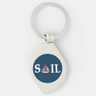 Sail Key Ring