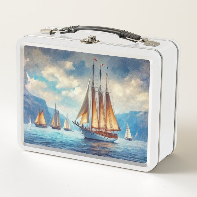 Sail Metal Lunch Box (Front)