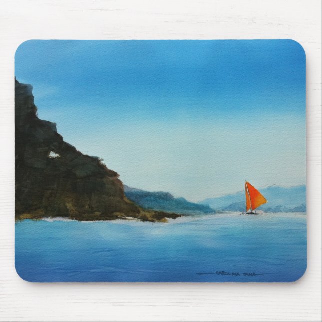 Sail On Mouse Pad (Front)
