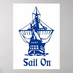 Sail on poster