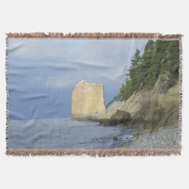 Sail Rock Throw Blanket (Front)